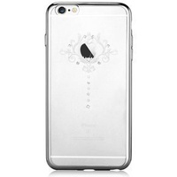 Etui DEVIA Iris Diamond With Swarovski Elements do iPhone 6/6S, srebrne