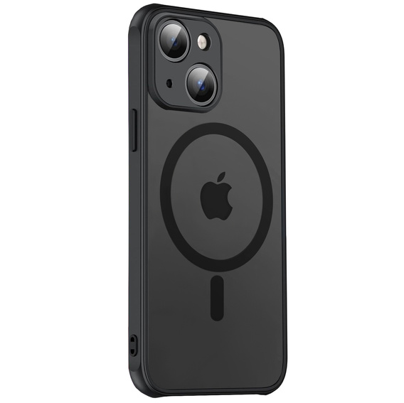 Etui do MagSafe do iPhone 15 Plus, Hybrid Matte Lens Pro, czarne