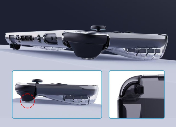 Etui TPU do Nintendo Switch 2 – smukłe, elastyczne, odporne na wstrząsy - przezroczyste