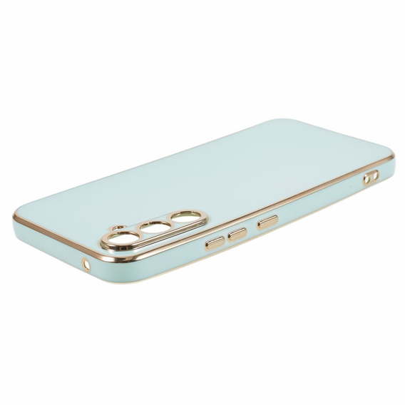 Etui do Samsung Galaxy S24+ Plus, Glamour CamShield, miętowe