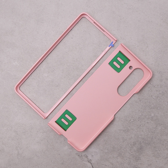 Etui do Samsung Galaxy Z Fold6 5G, z rączką, różowe
