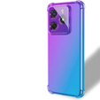 Etui Gradient Dropproof do Xiaomi Redmi Note 14 5G, Fioletowe / niebieskie