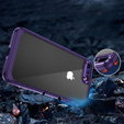Etui do iPhone 7 Plus / 8 Plus, ERBORD Impact Guard, ciemnofioletowe
