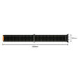 Pasek nylonowy z konektorem PC do Amazfit T-Rex 3 - czarny