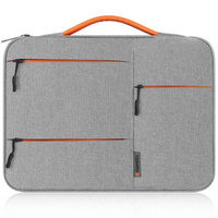 Haweel Zipper Briefcase na Laptopa 15 cali - Grey