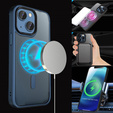 Etui Mocolo do iPhone 14 Plus, MagSafe, niebieskie