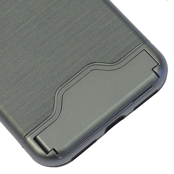 SHTL Etui Brushed KickStand Armor Apple iPhone 8/7 4.7 - Grey