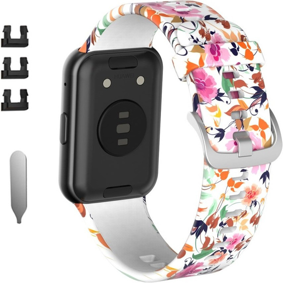 Pasek Smooth do Huawei Watch Fit, Beautiful Flower