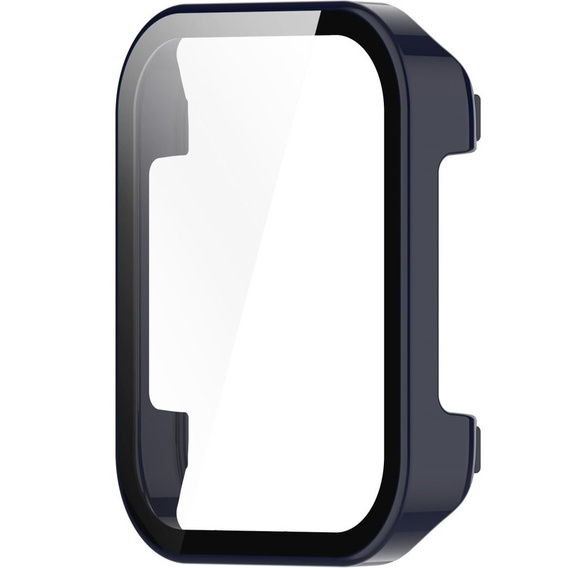 2w1 Etui + Szkło hartowane do Realme Watch 3 Pro, Granatowe