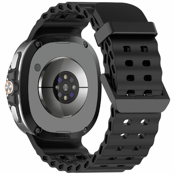 Pasek Silikonowy do Samsung Galaxy Watch 8 / 8 Classic, Czarny