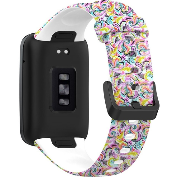 Pasek Silikonowy do Xiaomi Mi Band 7 Pro, Kolorowe wzory