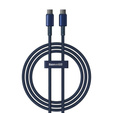 Baseus Tungsten Gold – kabel USB‑C 100 W USB PD, 1 m - niebieski