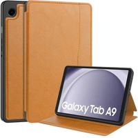 Etui do Samsung Galaxy Tab A9, Business Card, brązowe