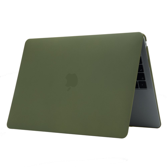 Etui ochronne do Macbook Air 13 (A2681) 2022 / Macbook Air 13 M3 (A3113) 2024 / M4 2025, HardShell, zielone