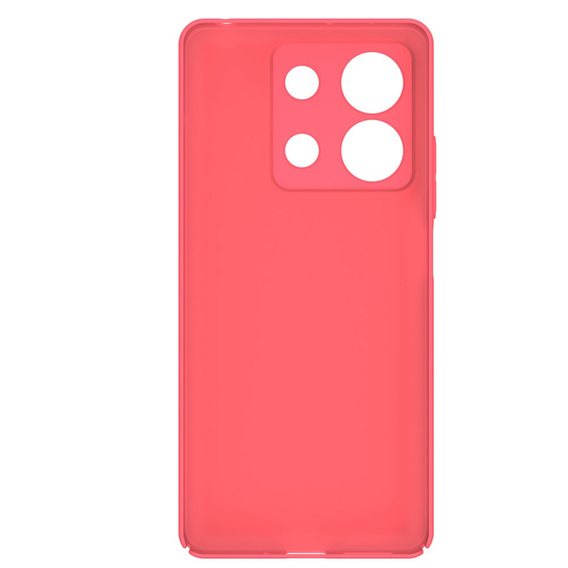 Etui NILLKIN do Xiaomi Redmi Note 13 5G, Obudowa Super Frosted Shield Case, Czerwone