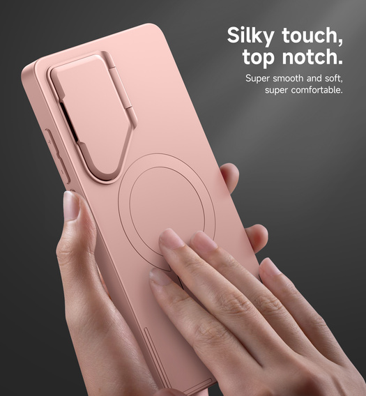 Etui do Samsung Galaxy S25 Ultra, Suritch Shockproof, do MagSafe, różowe