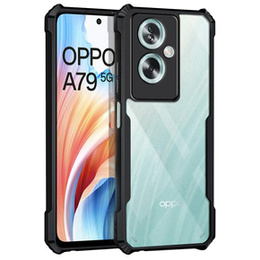Etui do Oppo A79 5G, AntiDrop Hybrid, czarne