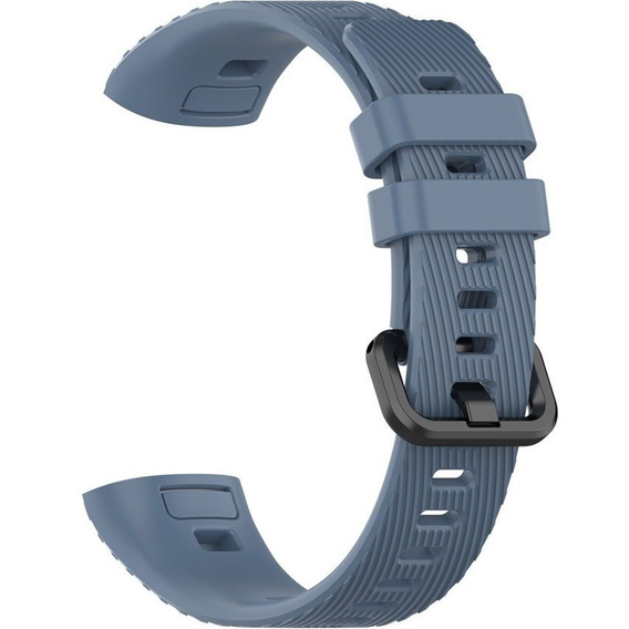Pasek Silikonowy do Huawei Band 3/4 Pro - Niebieski