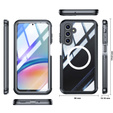 Etui do Samsung Galaxy A16 / A16 5G, Shockproof, ze szkłem, do MagSafe, czarne
