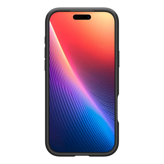 Etui Spigen do iPhone 17 Pro Max, Optik Armor Mag, black
