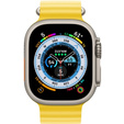 Pasek Silikonowy do Apple Watch 1/2/3/4/5/6/7/8/9/10/11/SE 38/40/41/42mm, Żółty