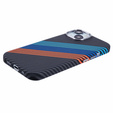 Etui do iPhone 14, Carbon Fiber MagSafe, granatowe