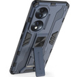Etui do Honor 70 5G, Military kickstand, niebieskie