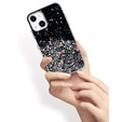 Etui do iPhone 13, Glittery, czarne