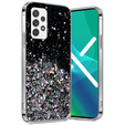 Etui do Samsung Galaxy A53 5G, Glittery, czarne