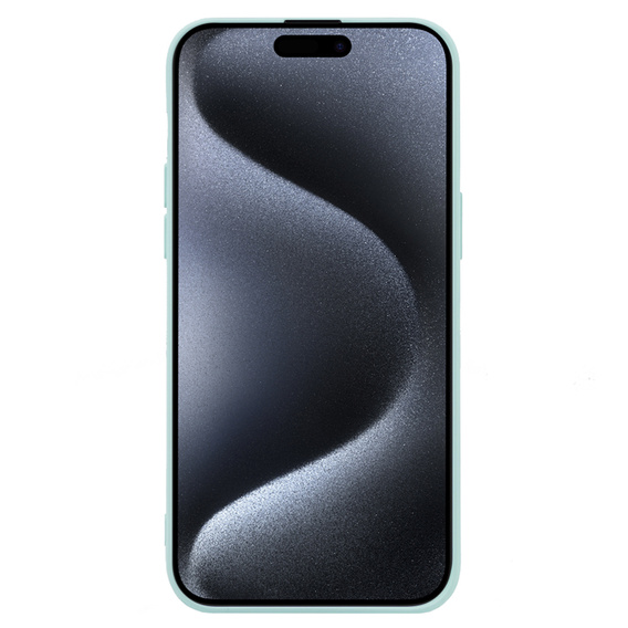 Etui do iPhone 15 Pro Max, Silicone Lite, niebieskie