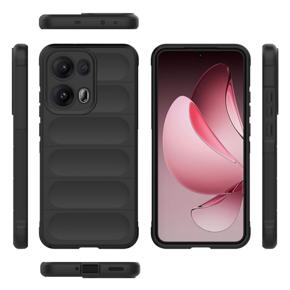 Etui do Oppo Reno 13 Pro, Gaming Shockproof, czarne