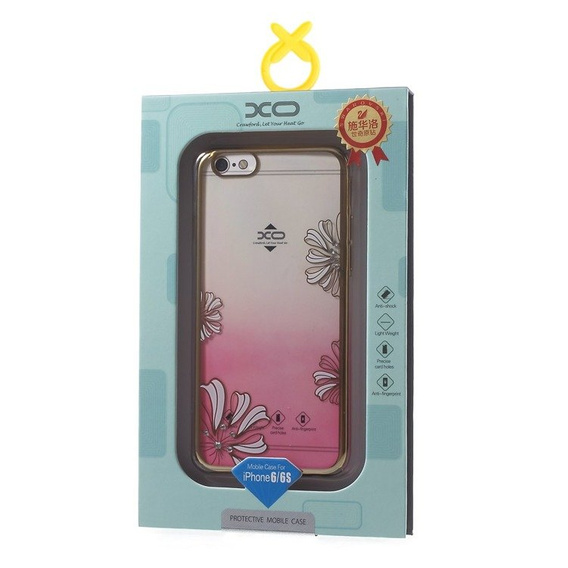 Etui do iPhone 6s / iPhone 6, Pink / Lucky Clover