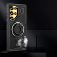Etui do Samsung Galaxy S25 Ultra, Kickstand Ring, czarne