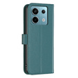 Etui z klapką do Xiaomi Redmi Note 13 Pro 4G / Xiaomi Redmi Note 14S / Xiaomi Poco M6 Pro 4G, BINFEN Wallet, zielone