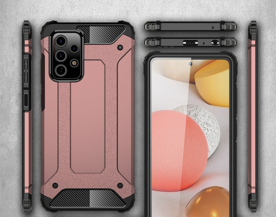 Etui TECH ARMOR do Samsung Galaxy A72 5G / A72 LTE, Rose Gold
