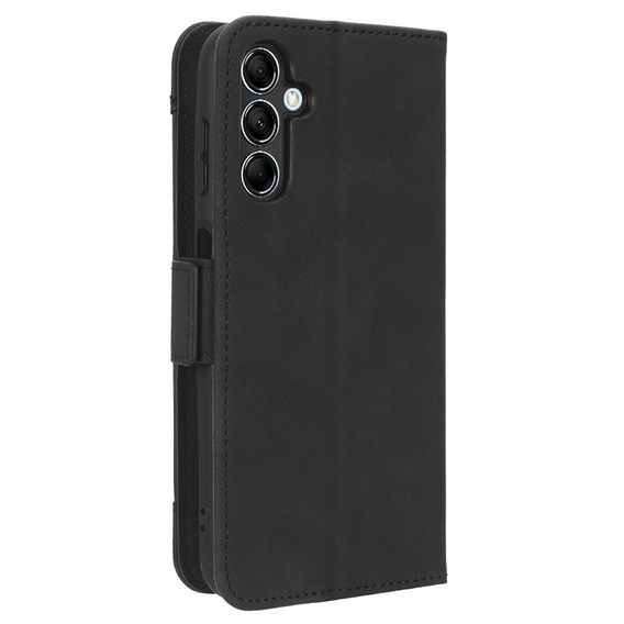 Etui z klapką do Samsung Galaxy M34, Card Slot, czarne