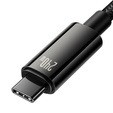 Baseus kabel Tungsten PD USB-C – USB-C 3,0 m, 240 W - czarny
