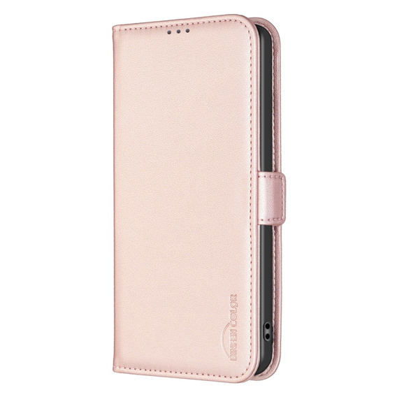 Etui z klapką do Xiaomi Redmi Note 13 5G,BINFEN Wallet, różowe