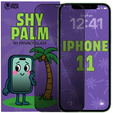 Szkło Hartowane Prywatyzujące Shy Palm do iPhone 11