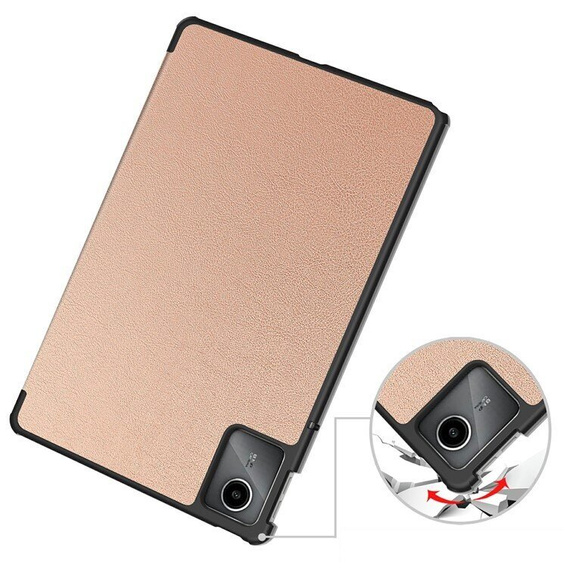 Etui do Lenovo Tab M11, Smartcase, różowe rose gold