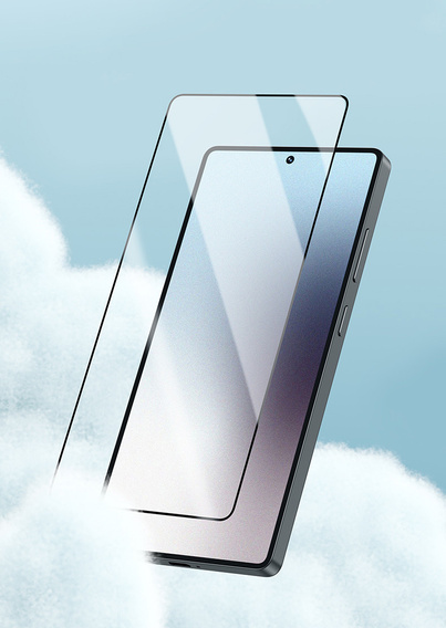 Szkło Hartowane BENKS do Samsung Galaxy S25 Ultra, Ultra Shield HD Glass, czarne