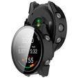 2w1 Etui + Szkło Hartowane do Garmin Forerunner 970, Czarne
