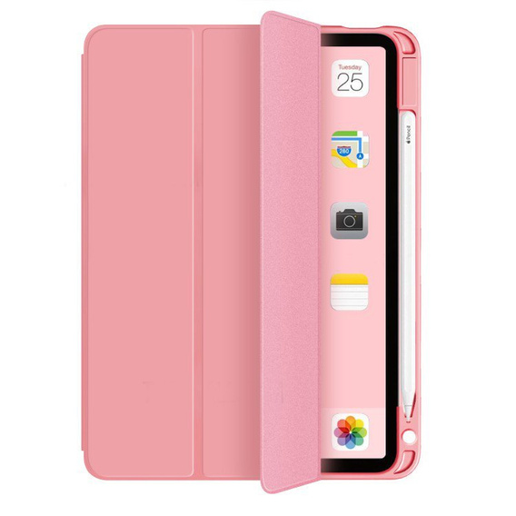 Etui do iPad Air 10.9" 2022/2020 (5/4 gen.), Smartcase z miejscem na rysik, różowe