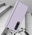 Etui ze szkłem do Samsung Galaxy Z Fold 4 5G, Rubberized Case,Purple