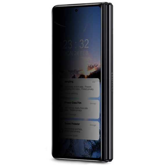 Szkło Hartowane IMAK Full Cover do Samsung Galaxy Z Fold4 5G - Black