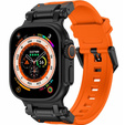 Pasek ERBORD ProTech do Apple Watch 1/2/3/4/5/6/7/8/9/10/11/SE Ultra 1/2/3 42/44/45/46/49mm, Pomarańczowy
