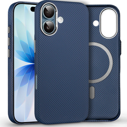 Etui SULADA do iPhone 17 z MagSafe – tytanowe niebieskie