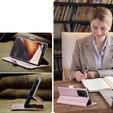 Etui z klapką CASEME do Samsung Galaxy Note 20 Ultra, Waxy Textured, różowe