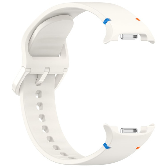Pasek Silikonowy do Samsung Galaxy Watch 8 / 8 Classic, Beżowy