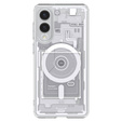 Etui Spigen do Samsung Galaxy S25 Edge,  MagSafe Ultra Hybrid, Zero One, białe + Szkło Hartowane 9H